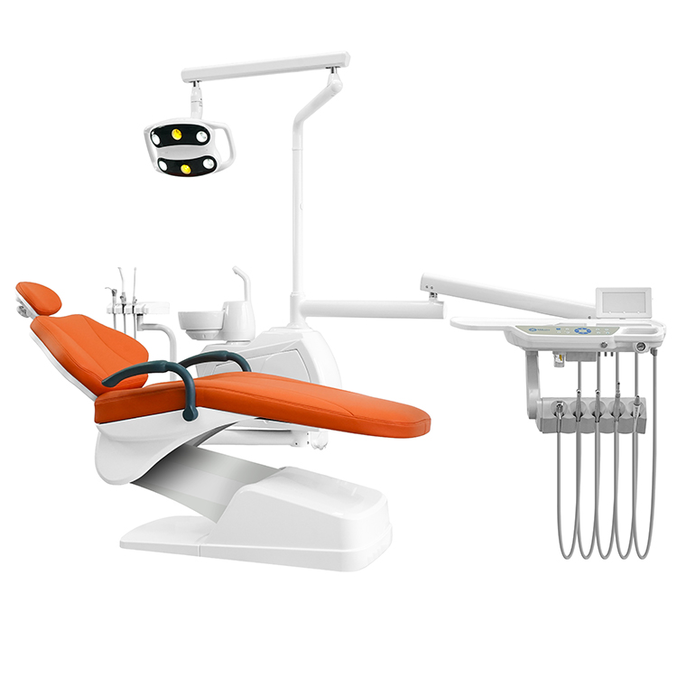 Sillón dental MKT-300 (2025) de cuero auténtico