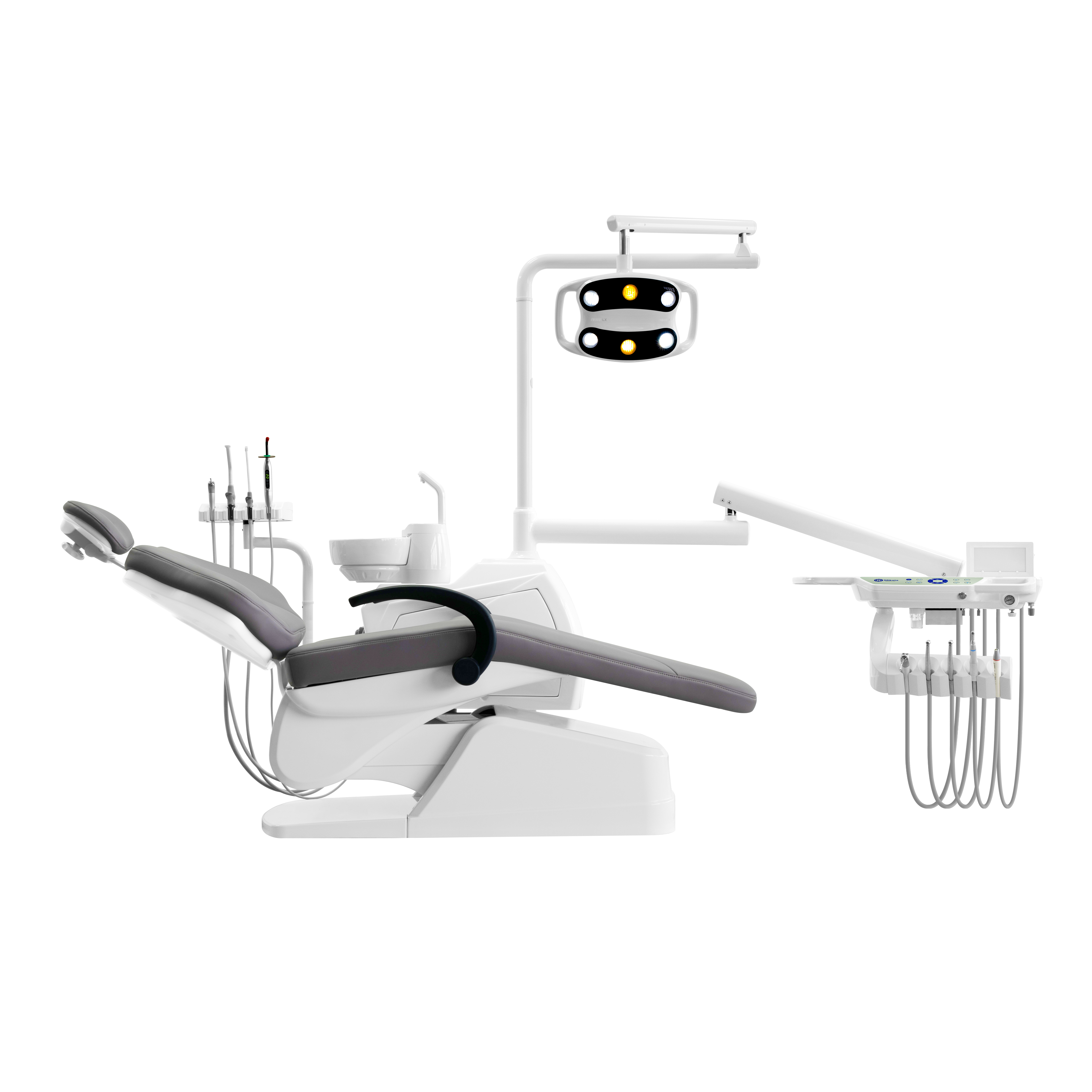 Sillón dental MKT-300 (2025) de cuero auténtico